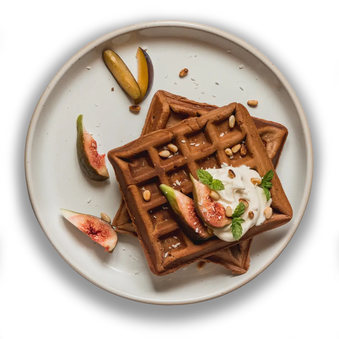 Waffle cu ciocolată